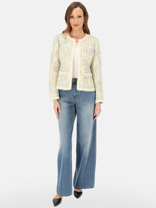 Elegancka pastelowa marynarka L’AF Iza
