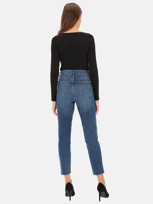 Niebieskie jeansy damskie L'AF Carli