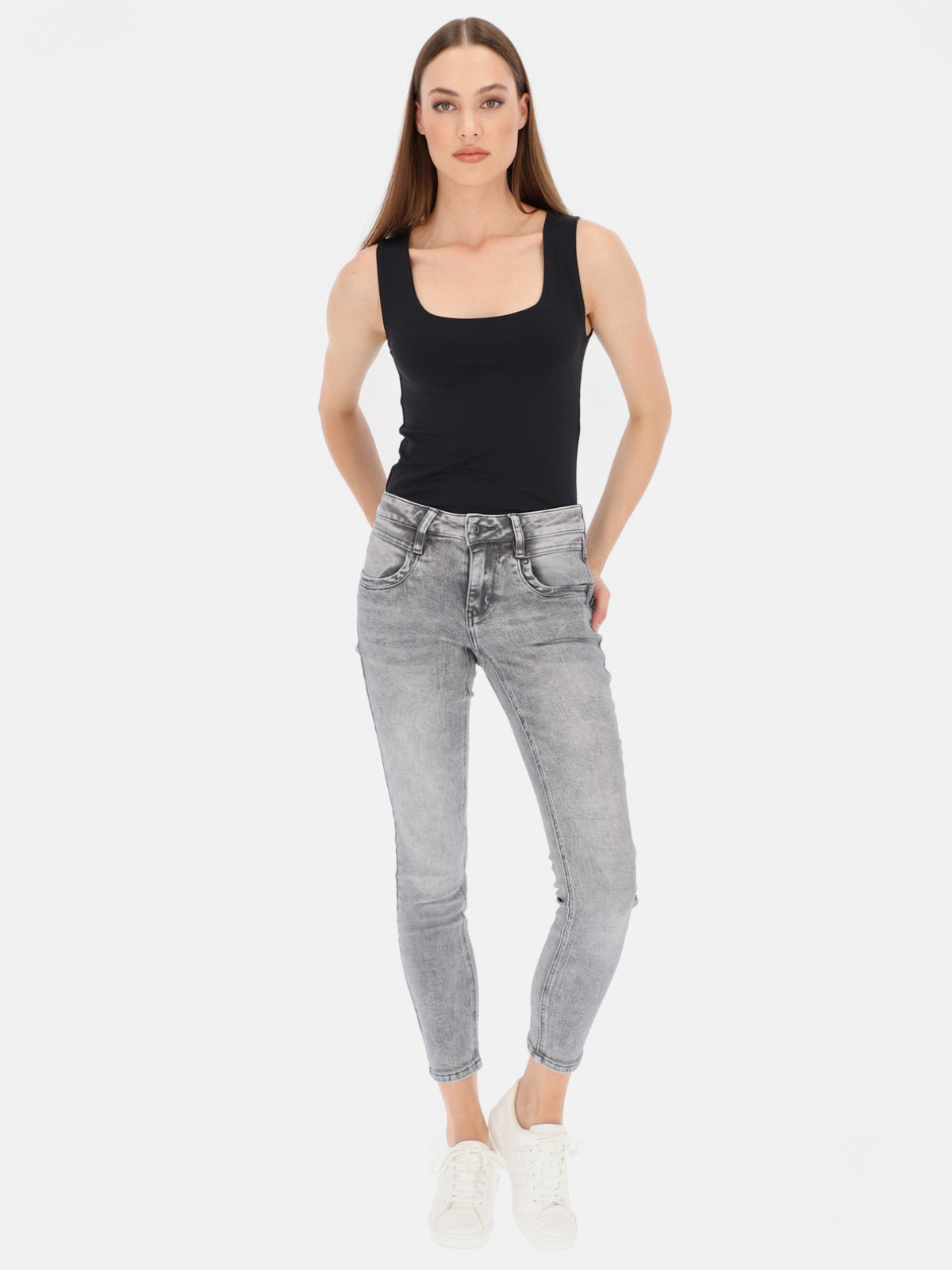 Szare jeansy Red Button Sissy