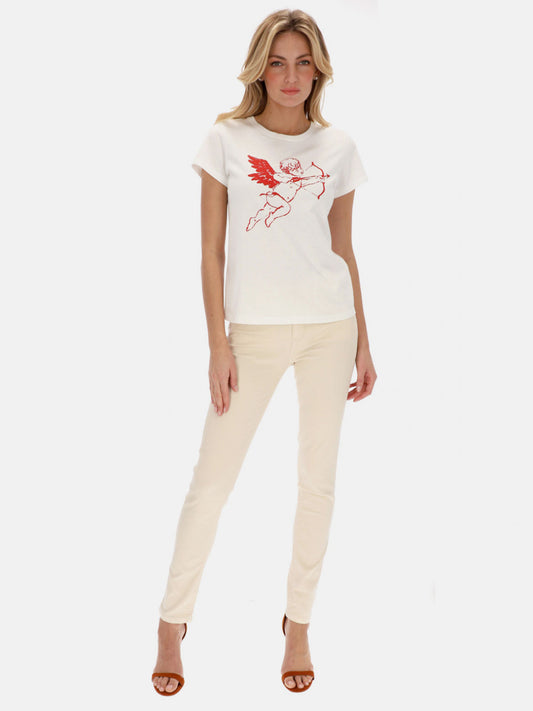 T-shirt z aniołkiem Smashed Lemon 21212-000-450