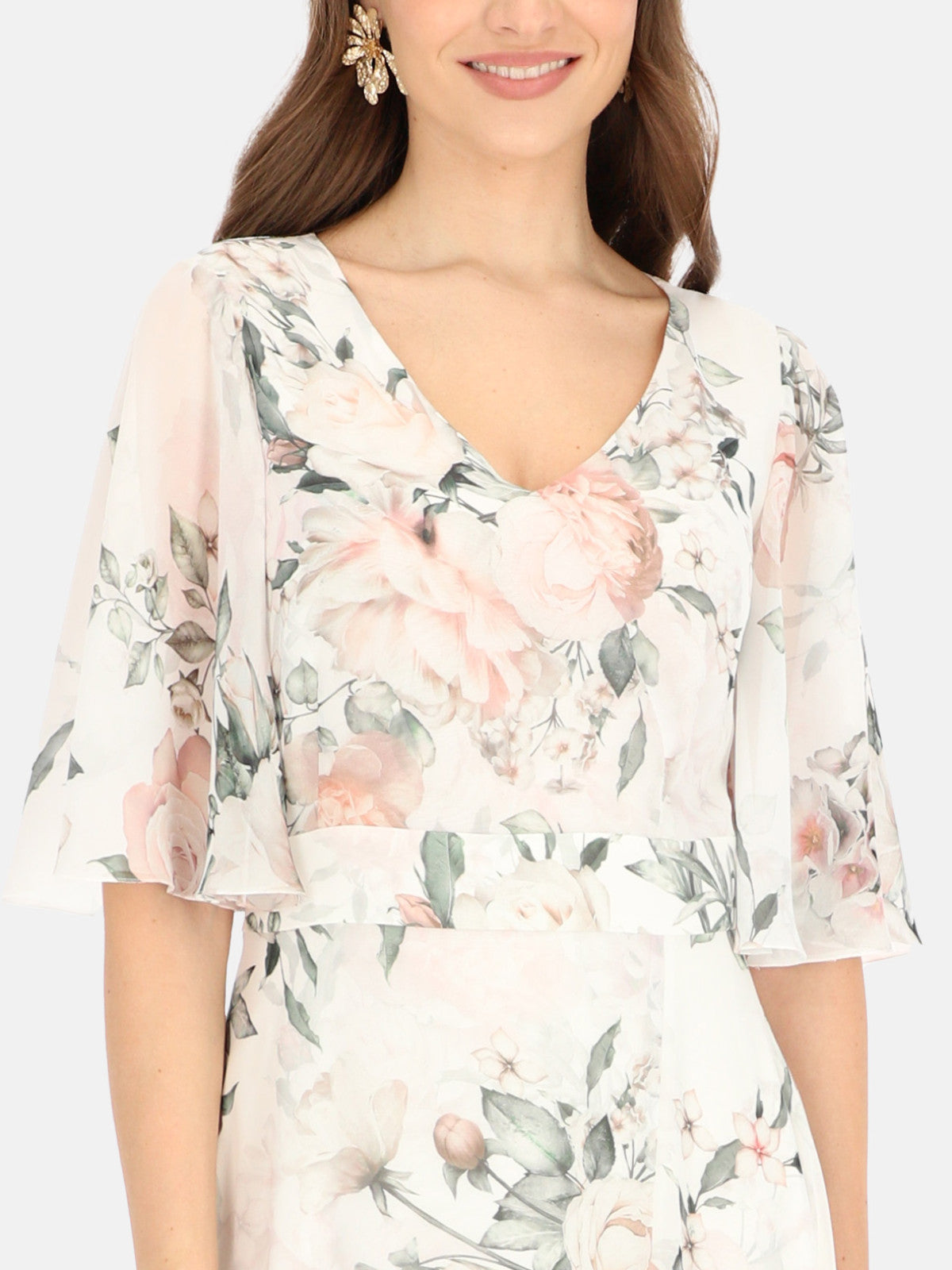 Sukienka maxi w kwiaty Potis & Verso Bruna