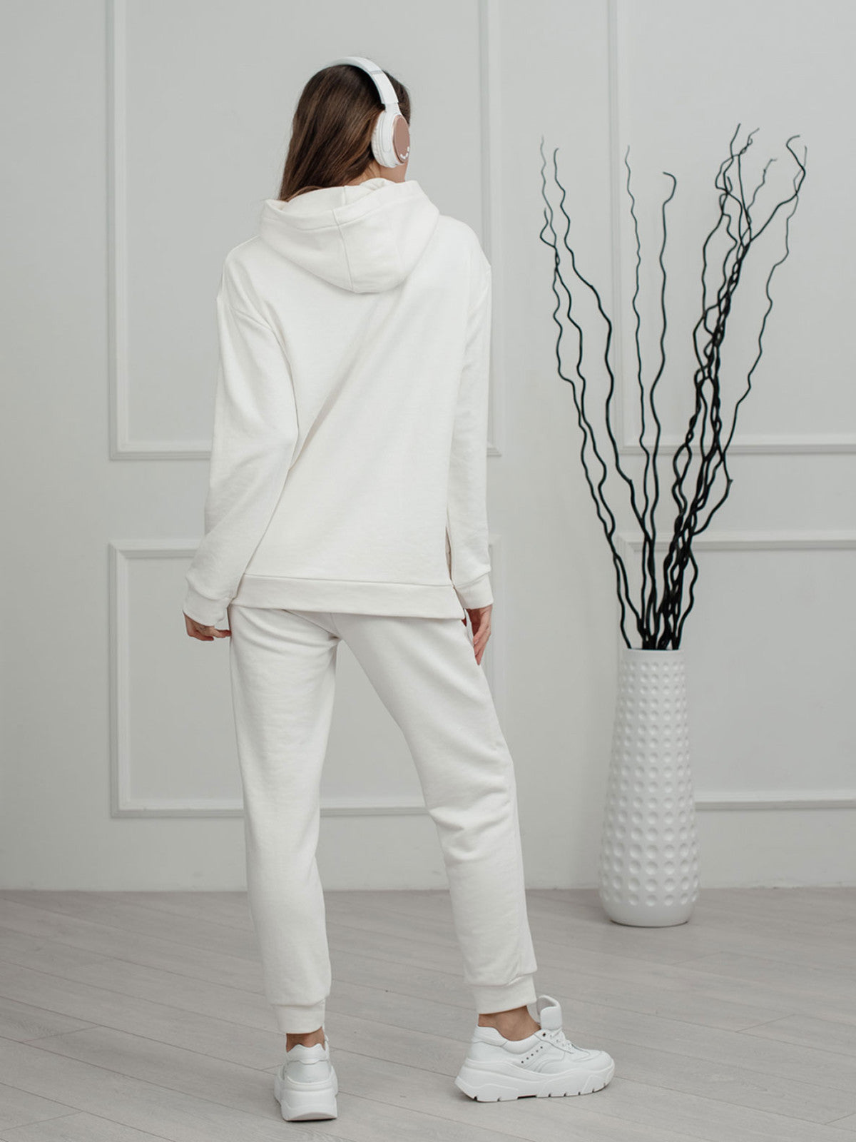 Bluza z kieszenią i rozcięciami Azuri