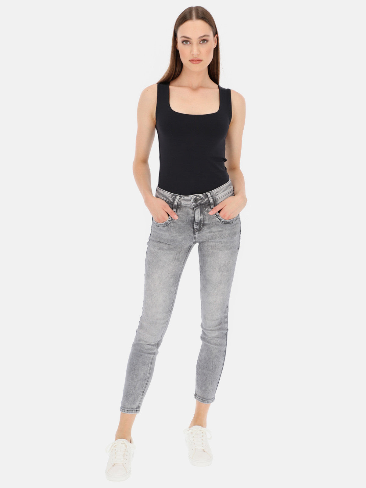 Szare jeansy Red Button Sissy