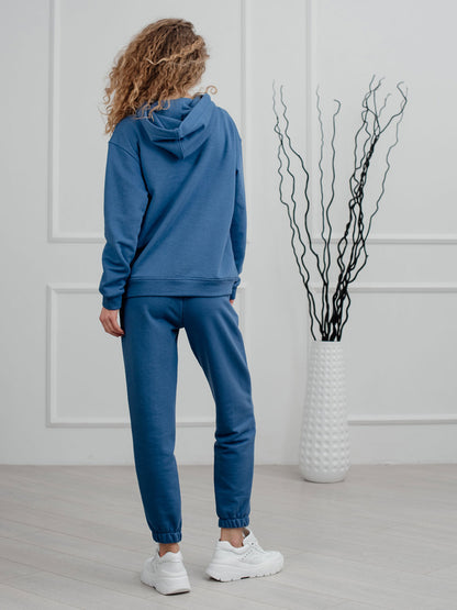 Bluza z kapturem i kieszenią kangurką Azuri