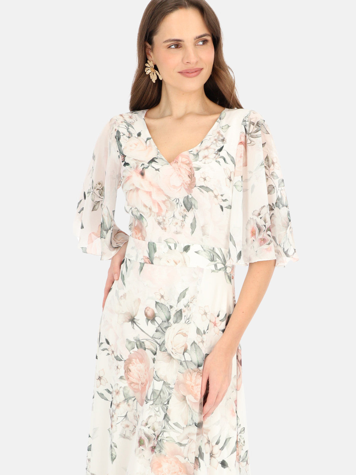 Sukienka maxi w kwiaty Potis & Verso Bruna