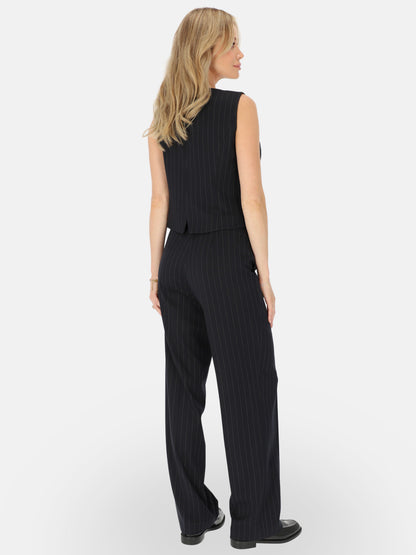 Kamizelka damska garniturowa pinstripe Potis & Verso Wella