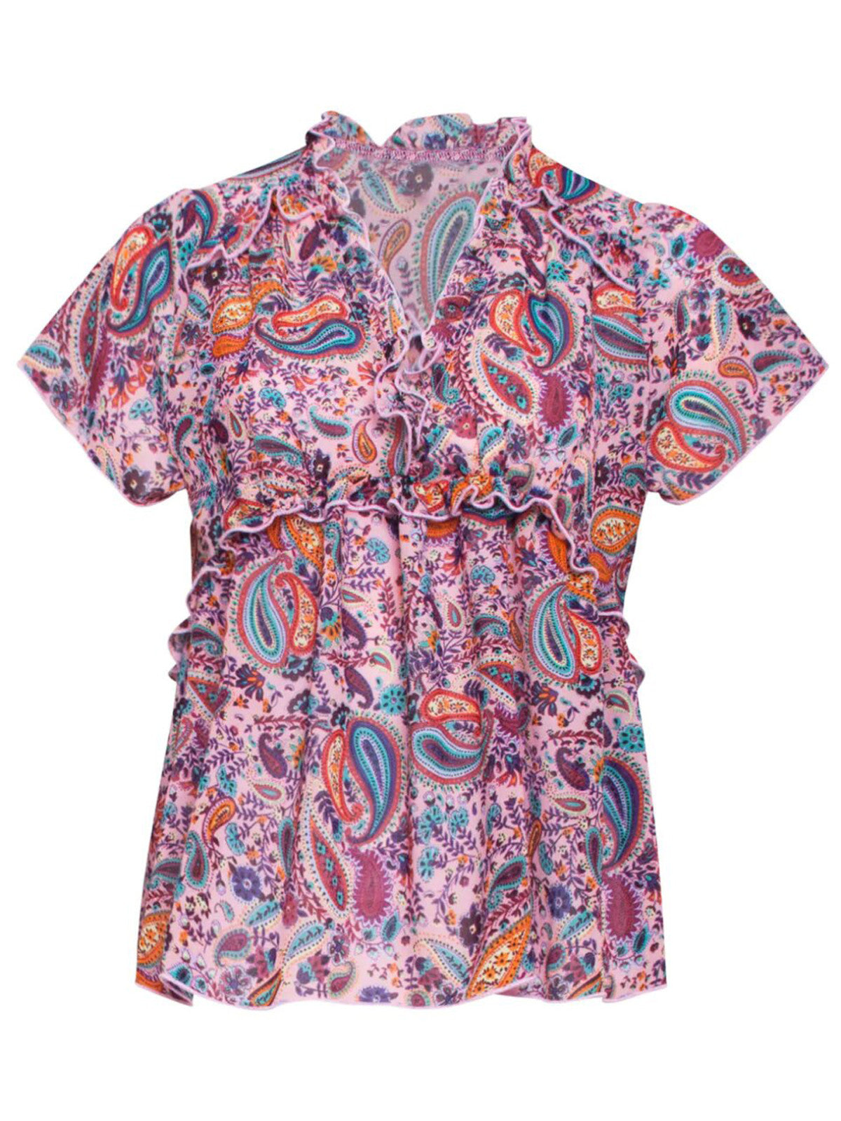 Bluzka ze wzorem paisley Smashed Lemon 22004