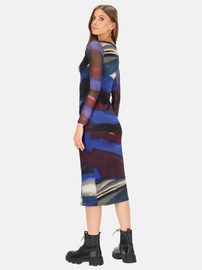Dopasowana sukienka midi Eye For Fashion Aila