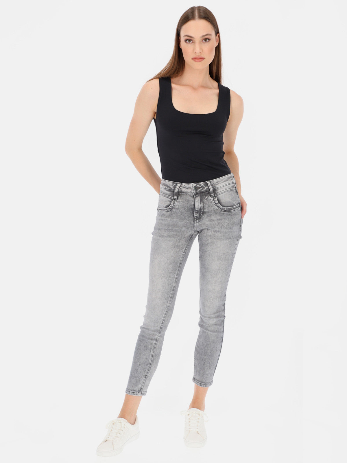 Szare jeansy Red Button Sissy