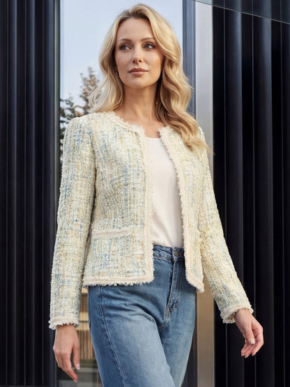 Elegancka pastelowa marynarka L’AF Iza