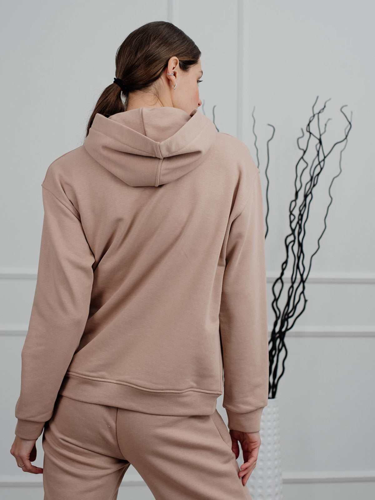 Bluza z kapturem i kieszenią kangurką Azuri