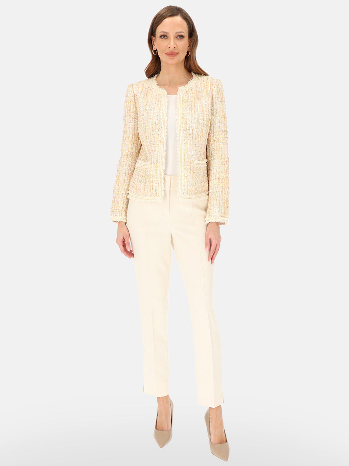 Elegancka pastelowa marynarka L’AF Iza