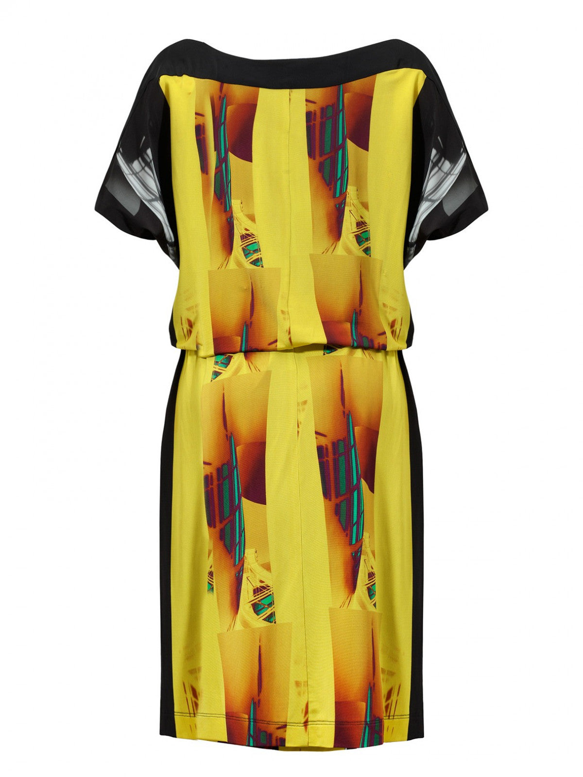 Sukienka w wielokolorowy print Nola
