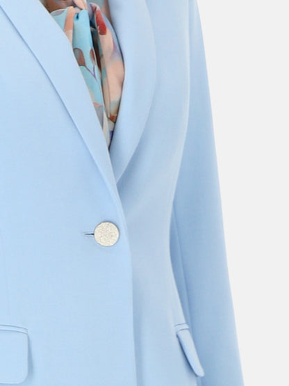 Błękitna elegancka marynarka damska L'AF Arleta