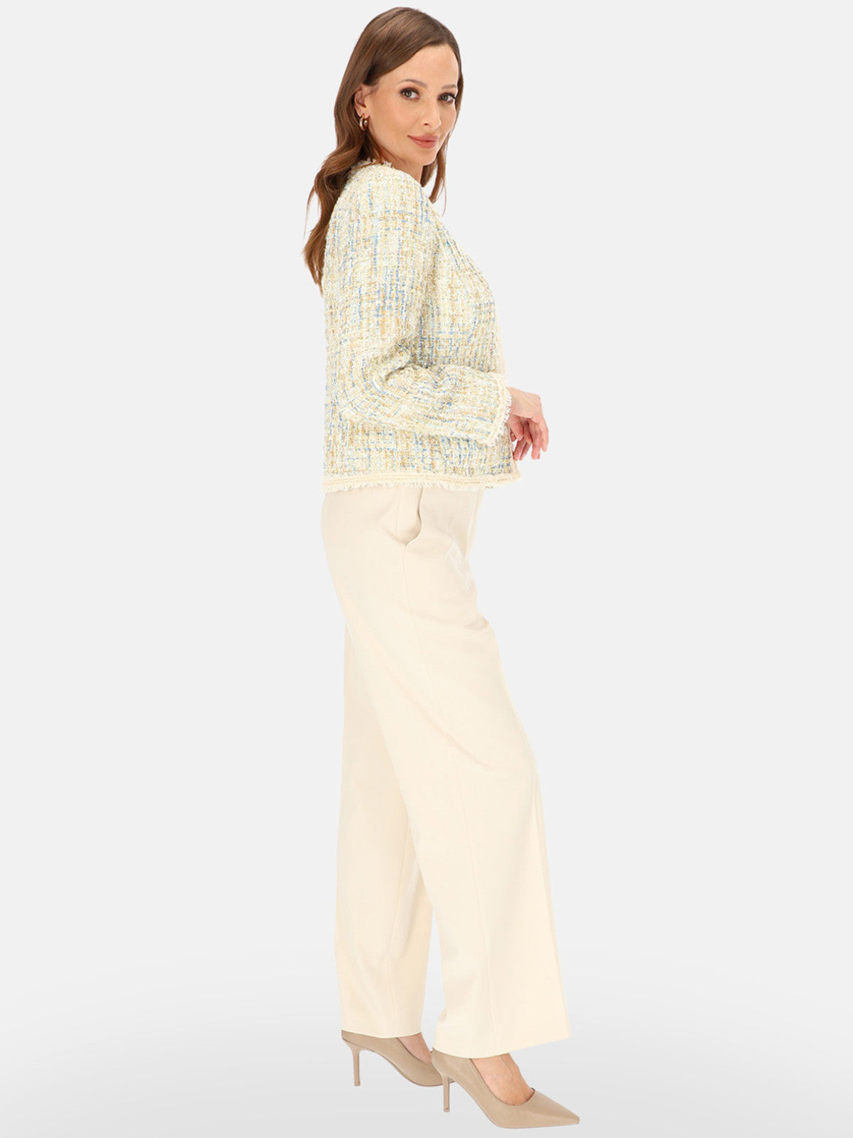 Elegancka pastelowa marynarka L’AF Iza