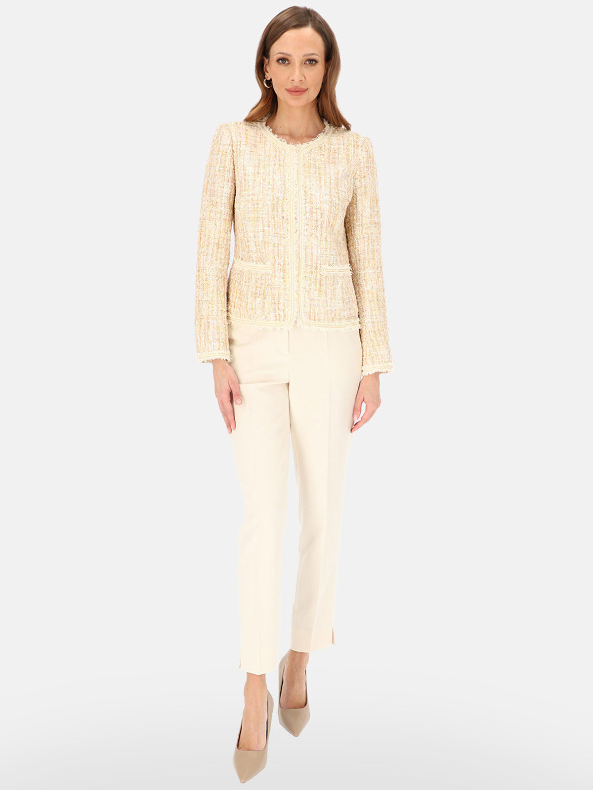 Elegancka pastelowa marynarka L’AF Iza