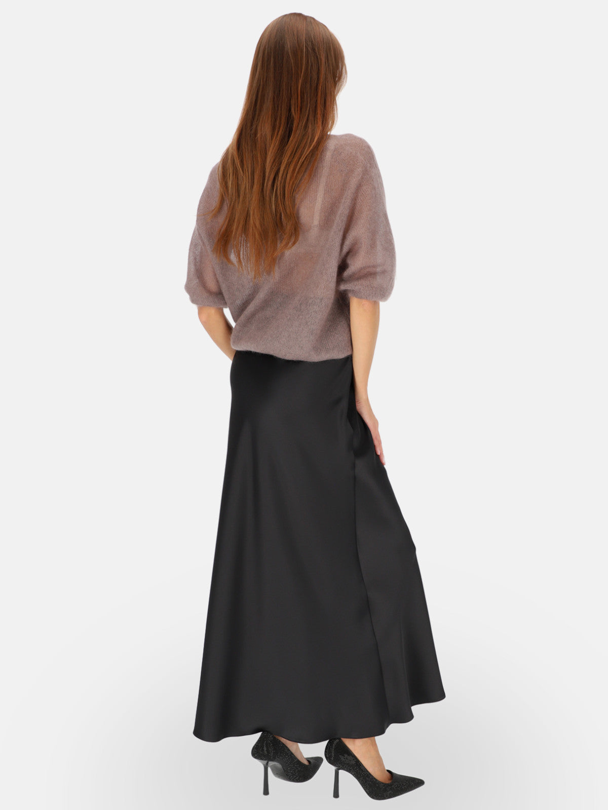 Beżowy sweter moherowy damski L'AF Era