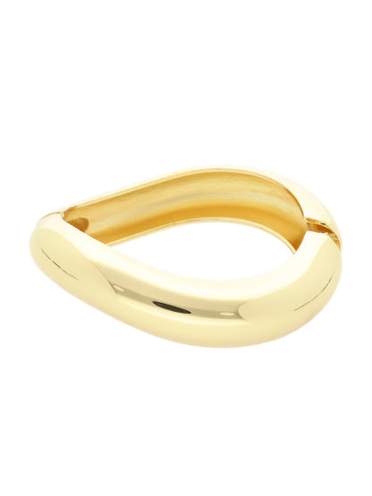 Bransoletka o gładkim wykończeniu ze sprężynowym zapięciem L'AF