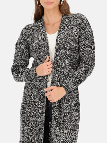 Długi kardigan damski z kieszeniami Eye For Fashion Verite