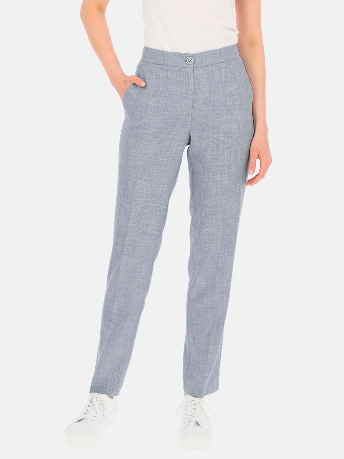 Spodnie damskie w kant Potis & Verso Dorian