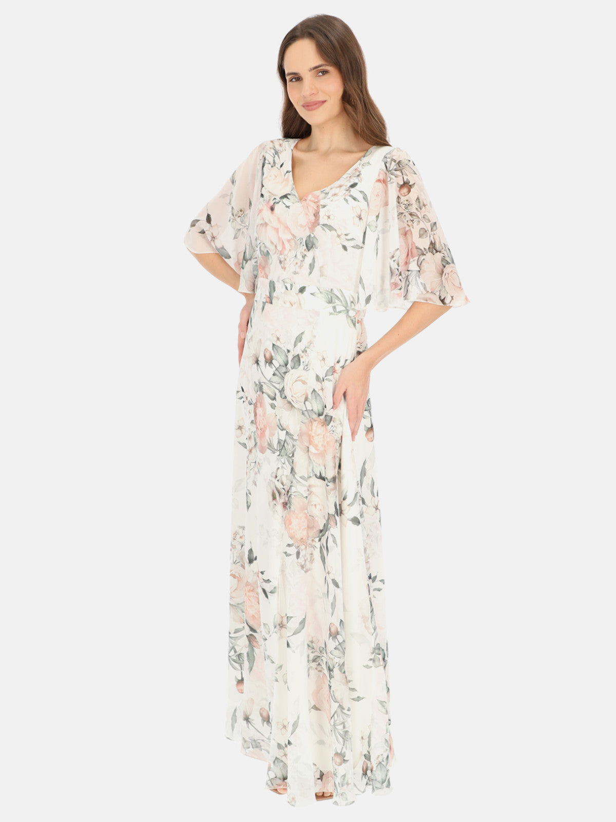 Sukienka maxi w kwiaty Potis & Verso Bruna