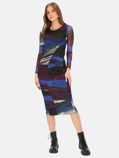 Dopasowana sukienka midi Eye For Fashion Aila