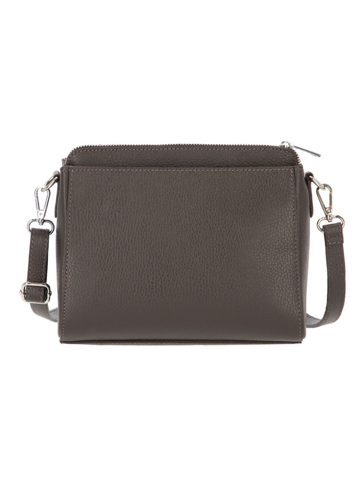 Brązowa skórzana torebka damska crossbody L’AF