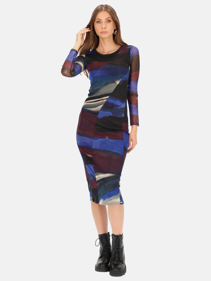 Dopasowana sukienka midi Eye For Fashion Aila