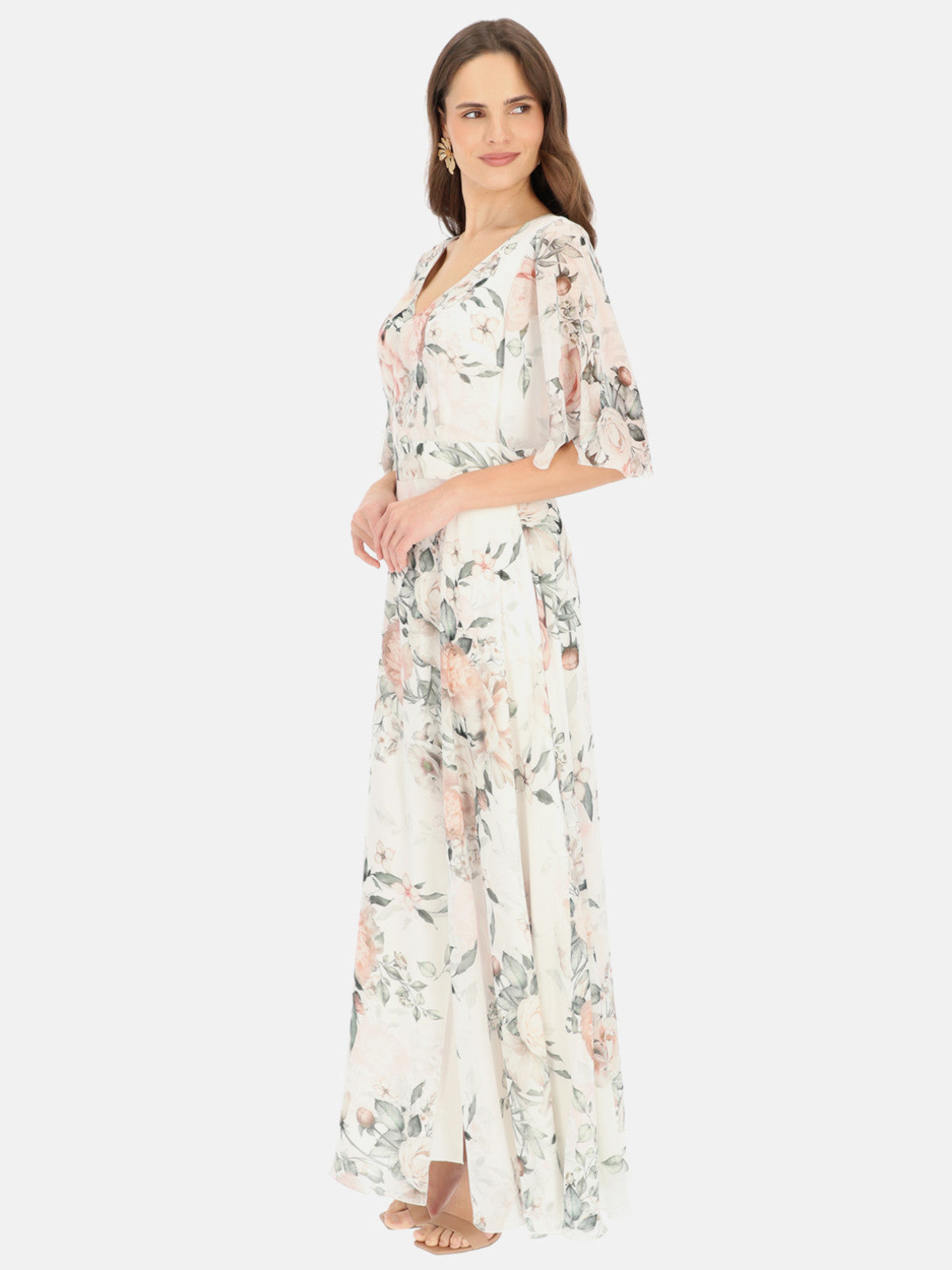 Sukienka maxi w kwiaty Potis & Verso Bruna