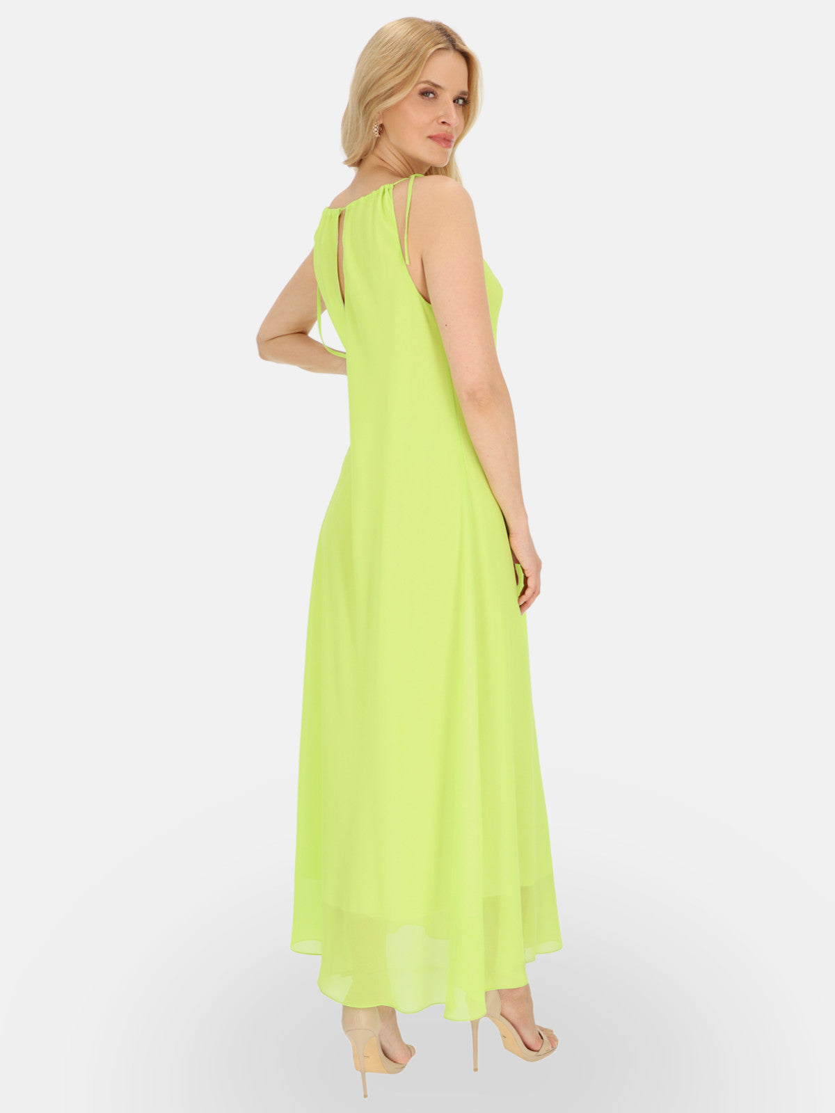 Elegancka sukienka maxi z szarfą L’AF Vega