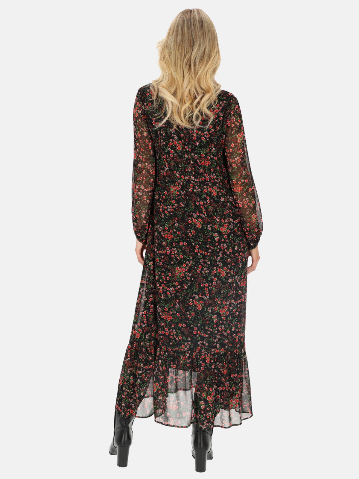 Zwiewna sukienka maxi w kwiaty L'AF Fera