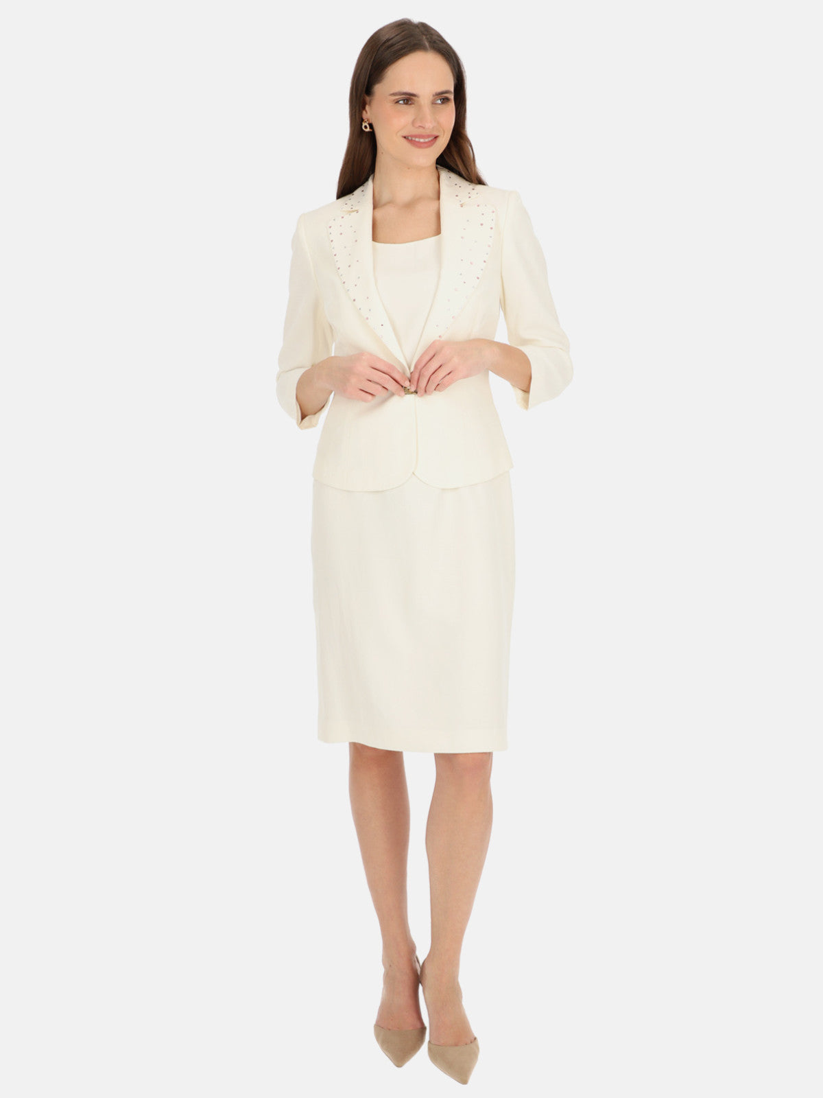 Elegancka sukienka z wycięciem na plecach Potis & Verso Boni