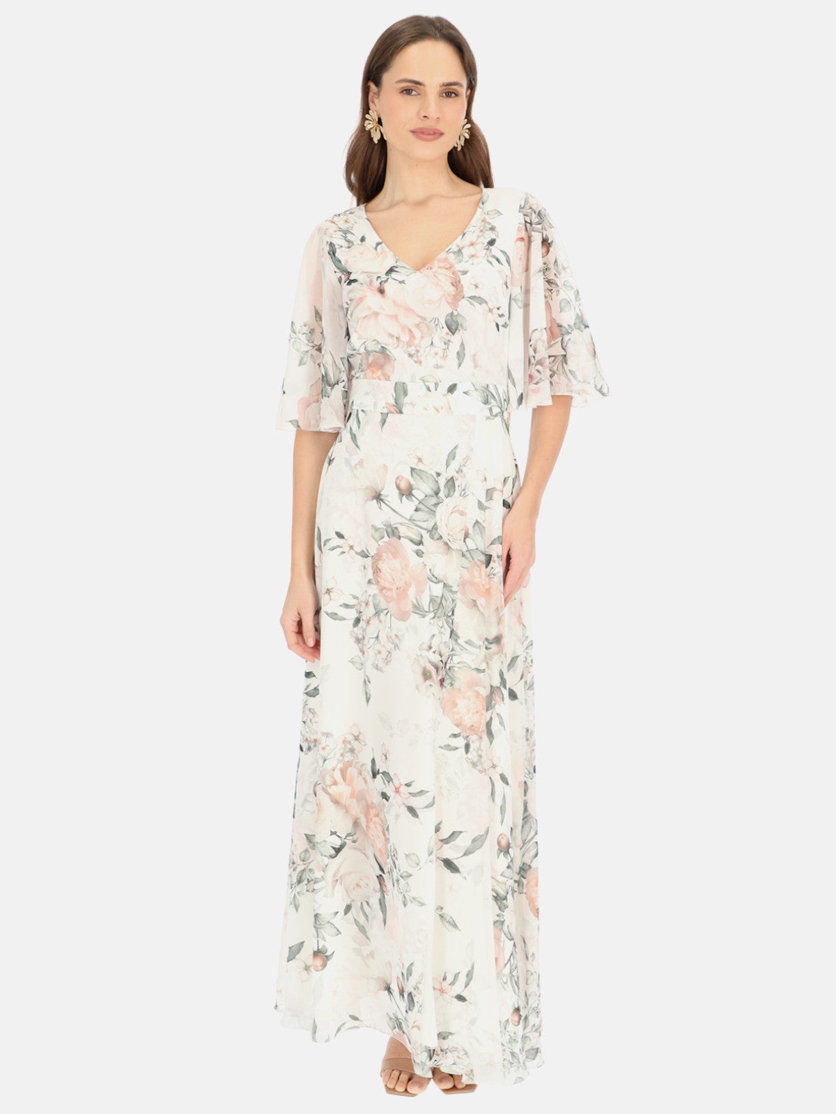 Sukienka maxi w kwiaty Potis & Verso Bruna