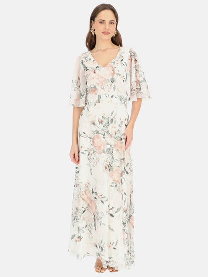 Sukienka maxi w kwiaty Potis & Verso Bruna