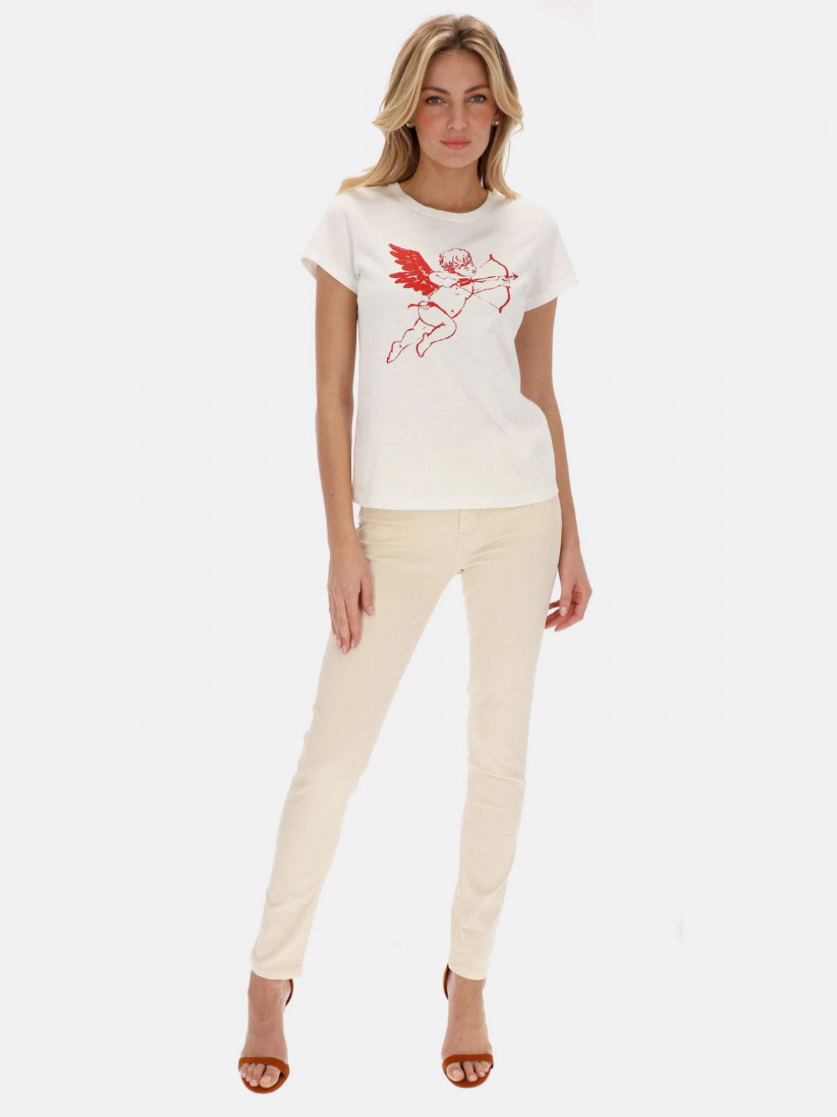 T-shirt z aniołkiem Smashed Lemon 21212-000-450