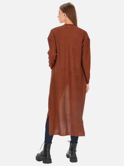 Długi kardigan damski z kieszeniami Eye For Fashion Verite