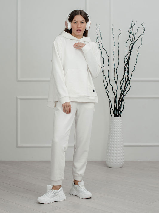 Bluza z kieszenią i rozcięciami Azuri