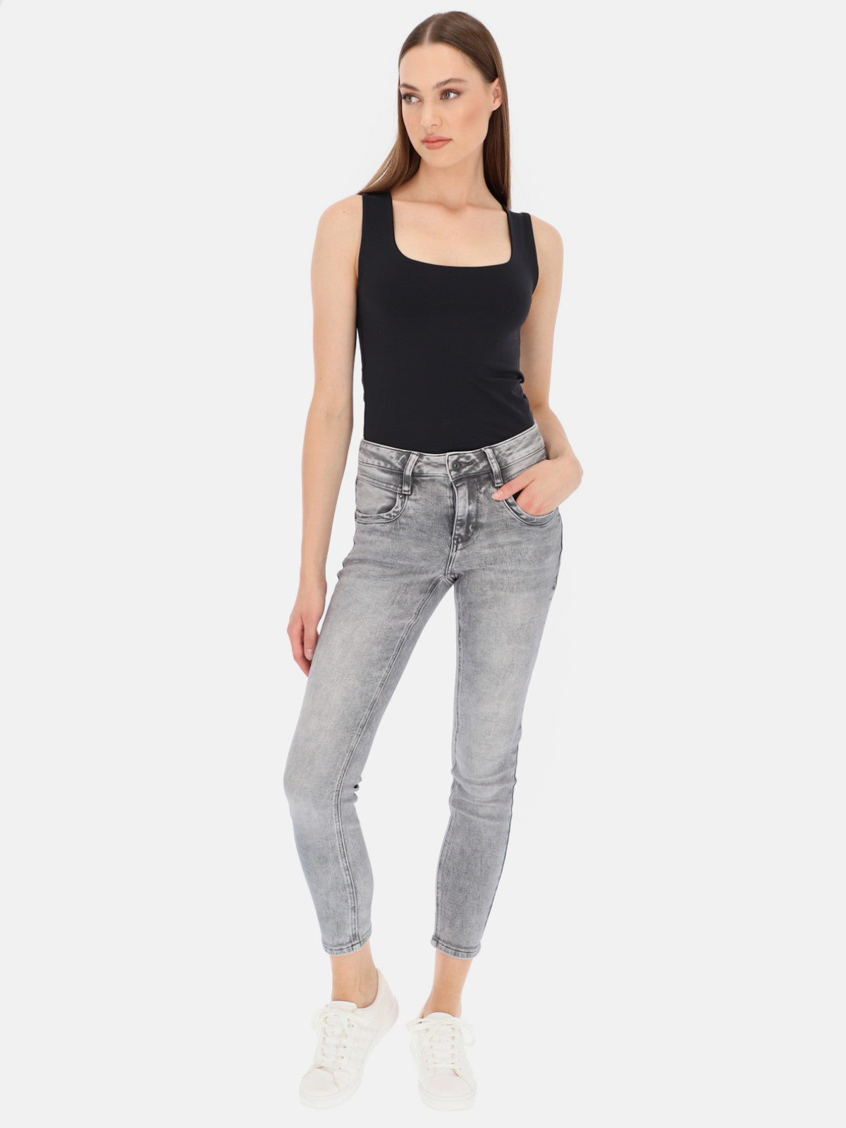 Szare jeansy Red Button Sissy